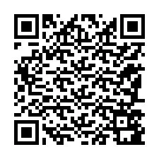 QR-code voor telefoonnummer +12187581632