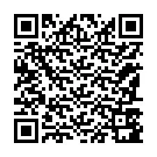 QR код за телефонен номер +12187581871