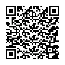 Kode QR untuk nomor Telepon +12187582058