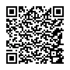 QR-koodi puhelinnumerolle +12187582393