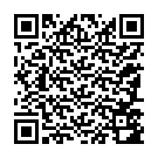 QR-код для номера телефона +12187582728