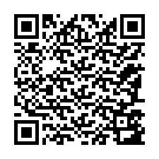 QR-код для номера телефона +12187583129