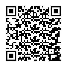 QR kód a telefonszámhoz +12187583130