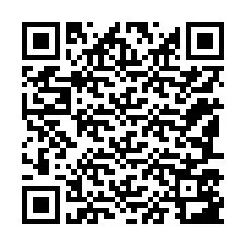 QR-код для номера телефона +12187583131