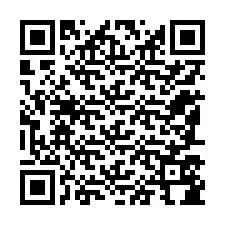 QR код за телефонен номер +12187584193