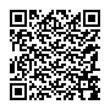 QR-Code für Telefonnummer +12187584540