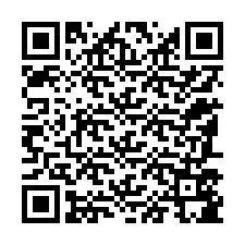 QR код за телефонен номер +12187585258