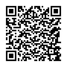 Kode QR untuk nomor Telepon +12187585259