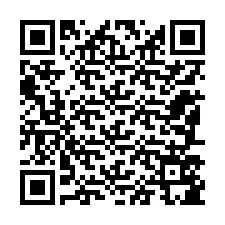 QR-Code für Telefonnummer +12187585637