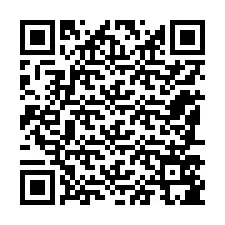 QR kód a telefonszámhoz +12187585697