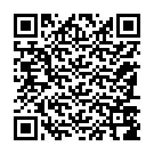 Codice QR per il numero di telefono +12187586999