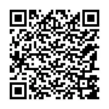 QR Code สำหรับหมายเลขโทรศัพท์ +12187587041