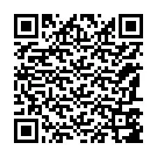 QR-Code für Telefonnummer +12187587051