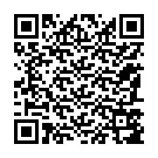 QR-koodi puhelinnumerolle +12187587443