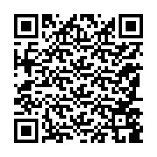 QR код за телефонен номер +12187589792