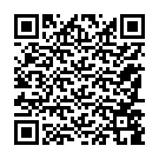 Código QR para número de teléfono +12187589793