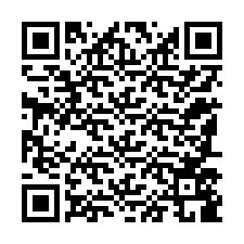 QR kód a telefonszámhoz +12187589794