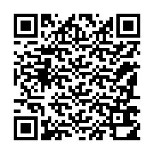 QR-kood telefoninumbri jaoks +12187610271