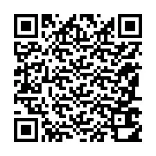 Kode QR untuk nomor Telepon +12187610372