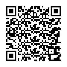 Codice QR per il numero di telefono +12187612469