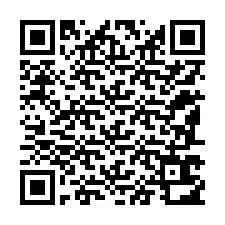 QR код за телефонен номер +12187612470