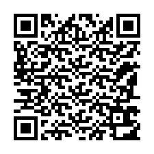 Codice QR per il numero di telefono +12187612471