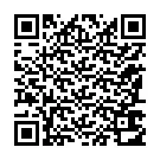 QR-koodi puhelinnumerolle +12187612966