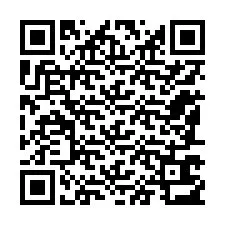 Kode QR untuk nomor Telepon +12187613097