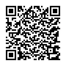 Código QR para número de telefone +12187613098