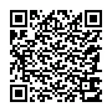 QR Code สำหรับหมายเลขโทรศัพท์ +12187613888