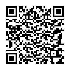 QR-kood telefoninumbri jaoks +12187614180