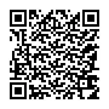 Kode QR untuk nomor Telepon +12187614968