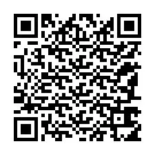 QR код за телефонен номер +12187615830