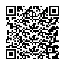 QR Code สำหรับหมายเลขโทรศัพท์ +12187616154