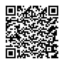 QR-koodi puhelinnumerolle +12187616249