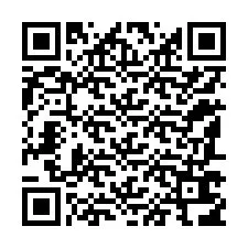 Kode QR untuk nomor Telepon +12187616250