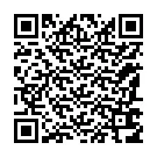 QR Code pour le numéro de téléphone +12187616251