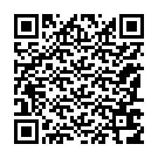 QR Code pour le numéro de téléphone +12187616565