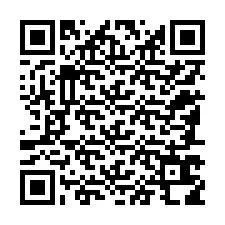 QR-код для номера телефона +12187618488