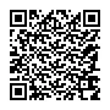 QR Code สำหรับหมายเลขโทรศัพท์ +12187618989