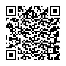 QR код за телефонен номер +12187619208