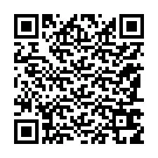 QR код за телефонен номер +12187619492