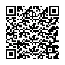 Código QR para número de teléfono +12187619924