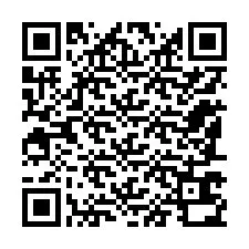 QR Code สำหรับหมายเลขโทรศัพท์ +12187630097