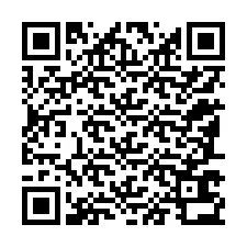 Código QR para número de teléfono +12187632168