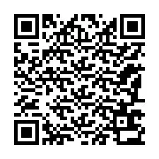 QR-код для номера телефона +12187632525