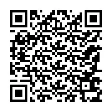 Kode QR untuk nomor Telepon +12187635785