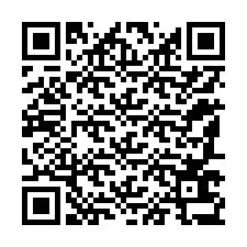 Código QR para número de teléfono +12187637710