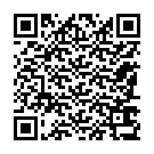 Codice QR per il numero di telefono +12187637997