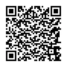 QR kód a telefonszámhoz +12187645882